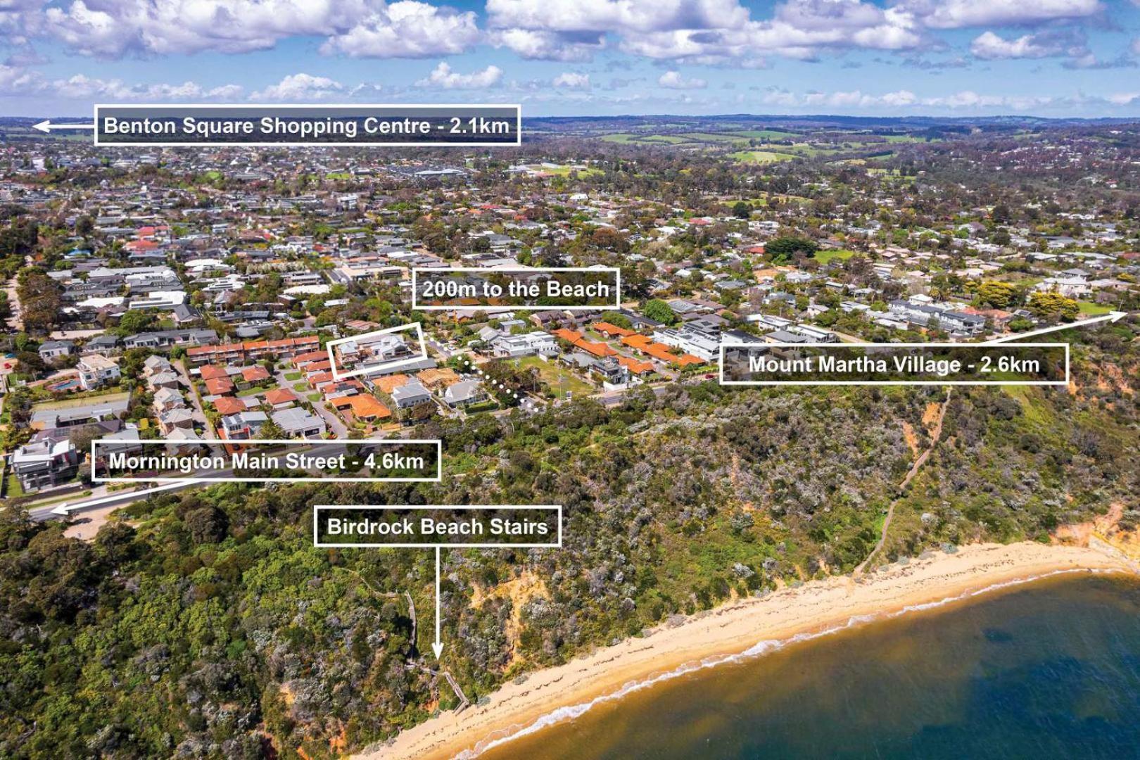 Silversands Beach Cottage Mount Martha Buitenkant foto
